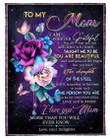 Love You More Than You Know Rose Daughter To Mom Fleece Blanket Fleece Blanket