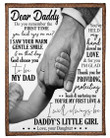 Gift for dad - You are my first love - Father's day gifts | Colorful | 3D Print Fleece Blanket |30x40 50x60 60x80inch
