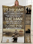 Gift for dad - My greatest hunting dad - Father's day gifts | Colorful | 3D Print Fleece Blanket |30x40 50x60 60x80inch