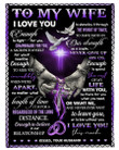To My Wife - I Love You Enough To Fight For You - Blanket 131
