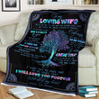 To My Wife - I Love You With All My Heart - Blanket 131
