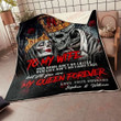 3D Skull Lover Blanket - Valentine edition - To my wife - TD1140