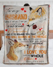 Gift For Valentine's Day To My Husband - Special Blanket - TA870