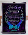 Gift For Valentine's Day To My Wife - Special Blanket For Wife - TA884