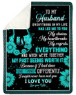 To My Husband - Special Blanket - TA760