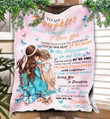 To My daughter Never forget that I love you more than you'll ever know fleece blanket gift ideas for Daughter from Mom