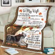 Gift For Valentine's Day To my wife the day I met you I have found the one whom my soul loves message blanket meaningful blanket fleece blanket gift ideas from husband MTS123