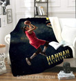 Custom Blanket Basketball player with photo #173l