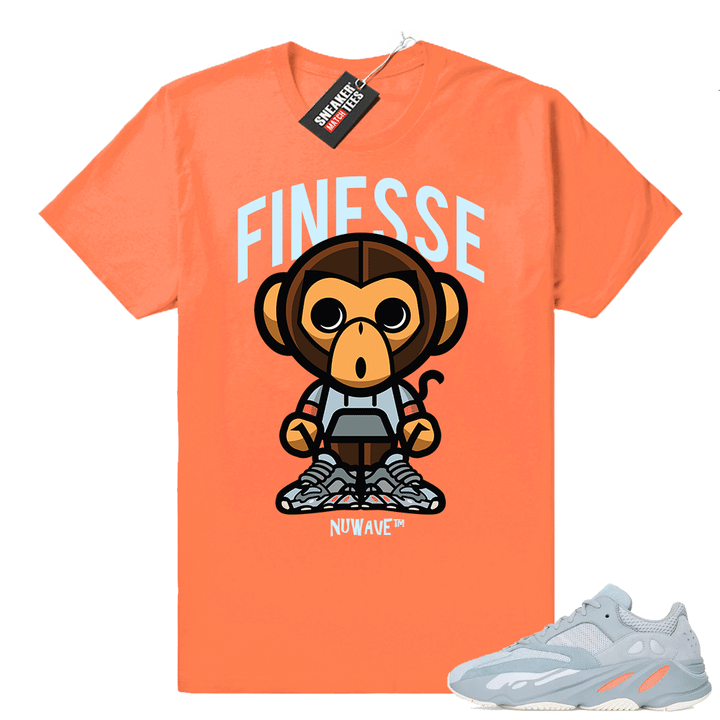 Inertia Yeezy 700 | Finesse | Hyper Orange Shirt