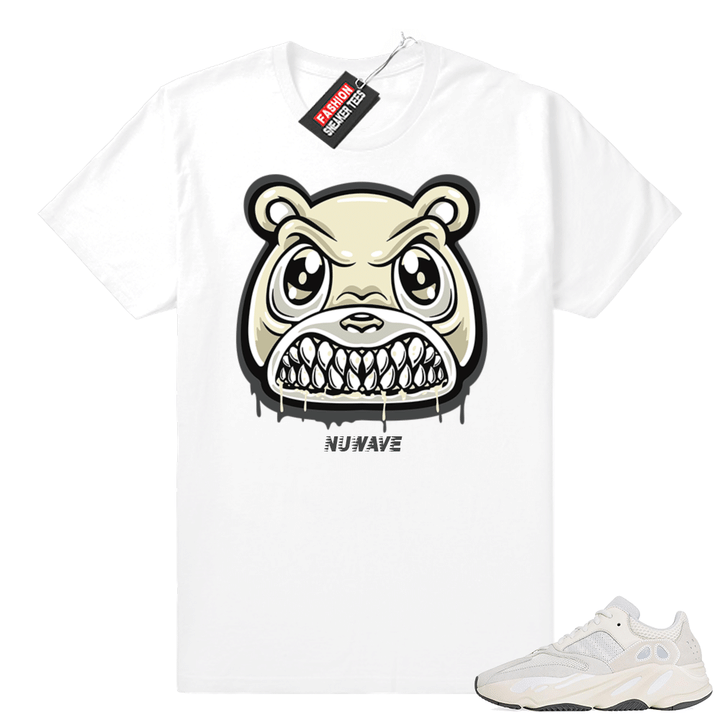 Yeezy 700 Analog | Angry Bear Drip | White Shirt