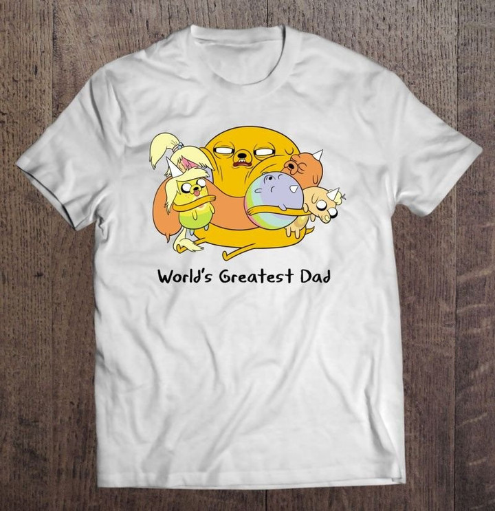 Adventure Time World’s Greatest Dad Pullover T Shirt Hoodie Sweater