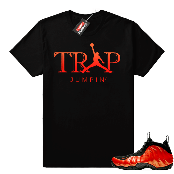 Nike Foamposite Habanero | Trap Jumpin | Black shirt