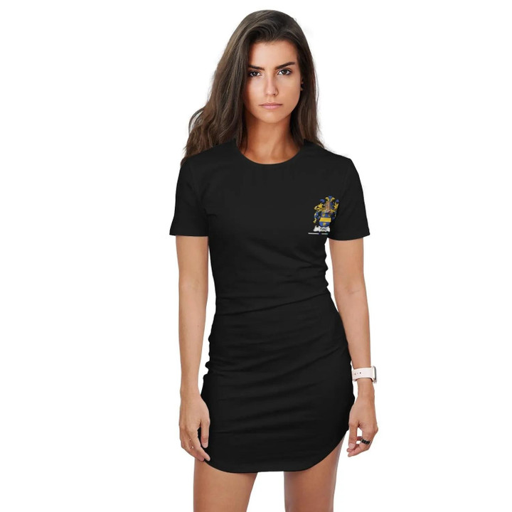 Pohle Germany T-Shirt Dress - German Family Crest A7