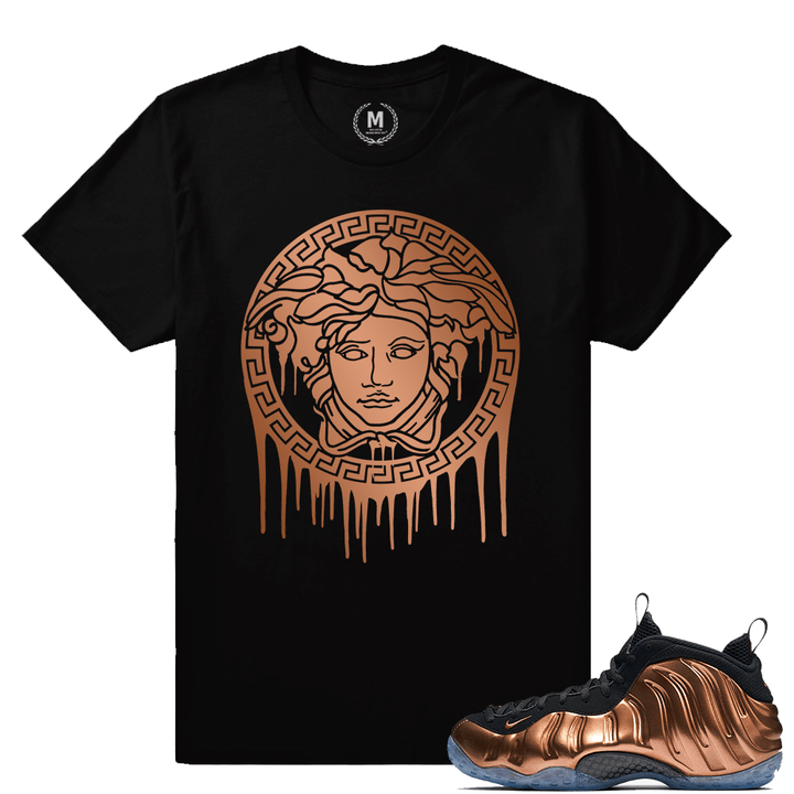 Match Copper Foams | Medusa Drip | Black T shirt