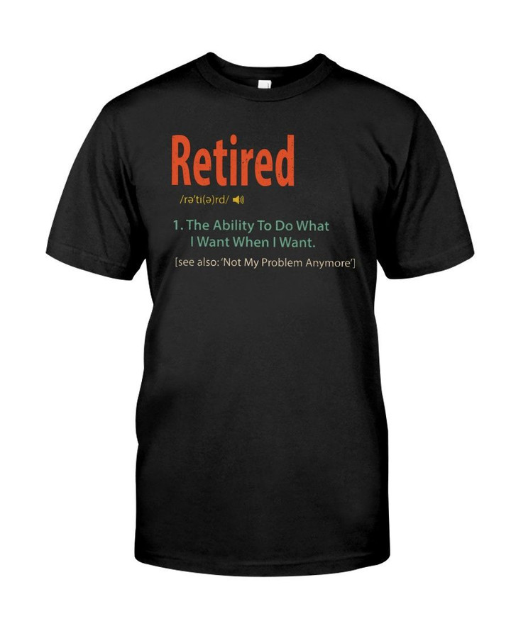 Retired Definition Vintage Unisex T-shirt