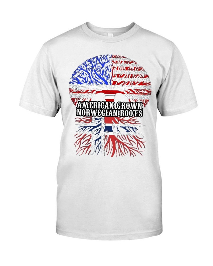 American Grown Norwegian Roots Unisex T-Shirt