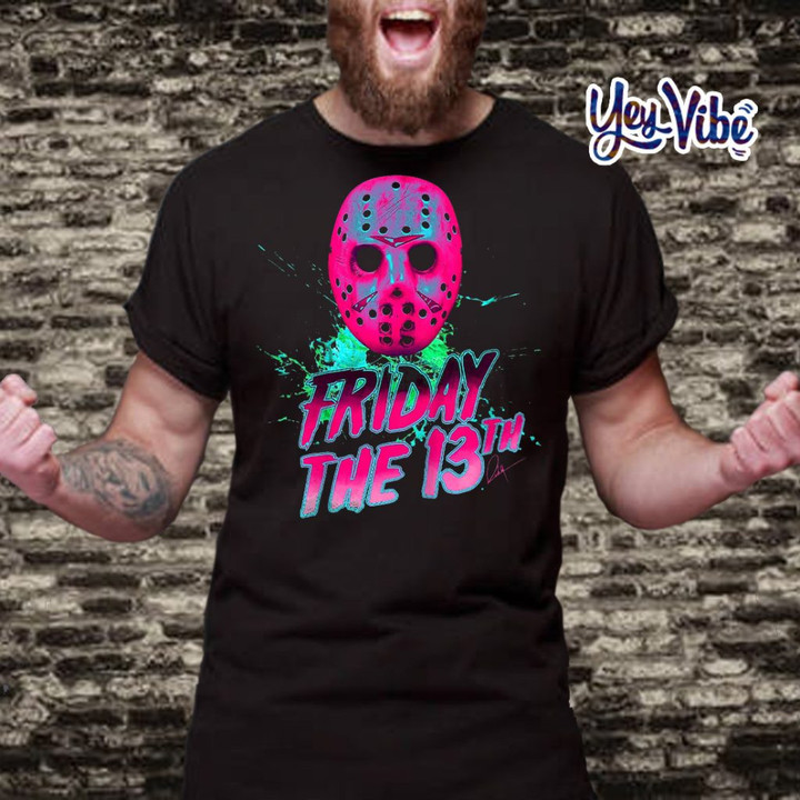 Friday 13th Funny Halloween Horror T-Shirt