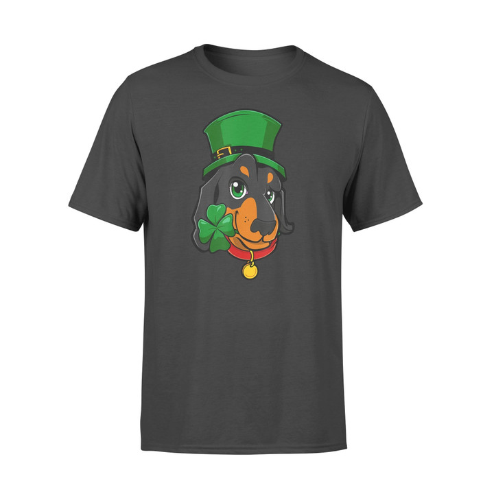 St Patricks Day DachshundLeprechaun Dog Lover GiftsT-Shirt
