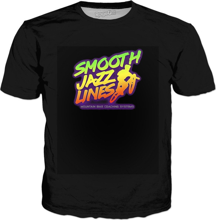 RageOn SmoothJazz CLASSIC BLACK T Unisex 3D all over print T shirt