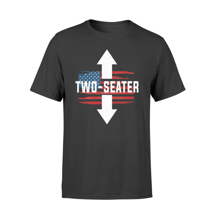 Two Seater American Flag Trump T-shirt