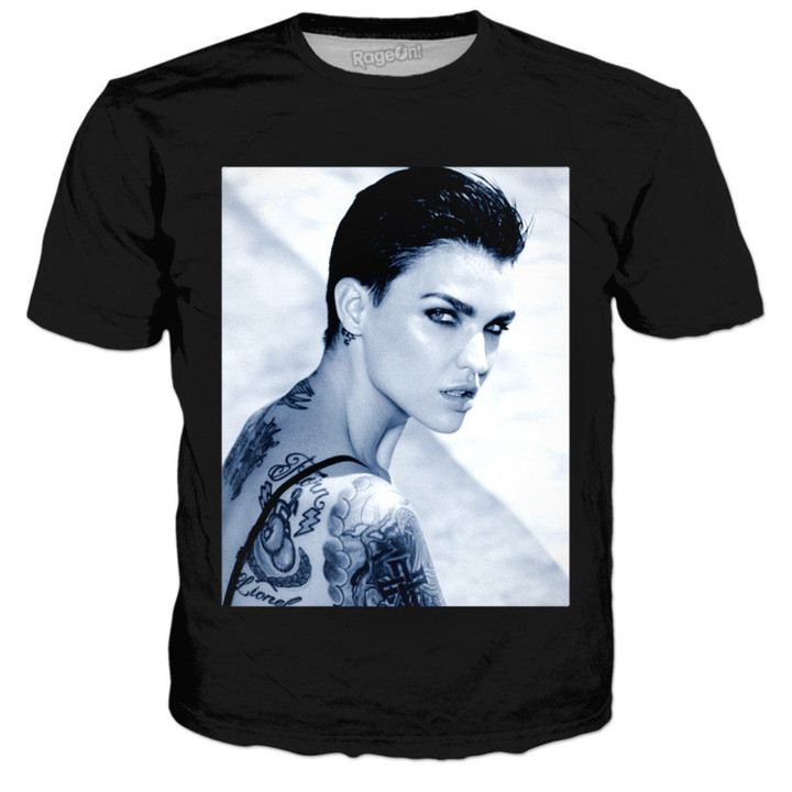 RageOn Ruby Rose  Unisex 3D all over print T shirt