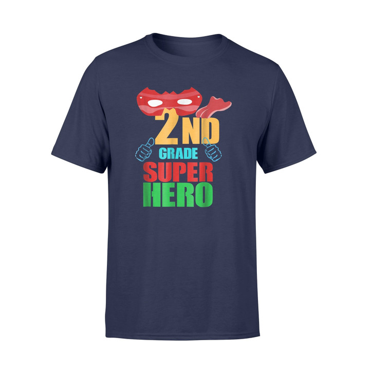 2nd Grade Superhero Second Grade Crew Gift T-Shirt