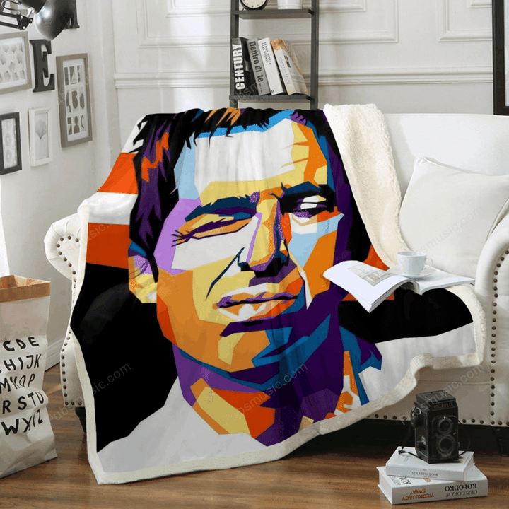 Noel Gallagher - Music Art For Fans Sherpa Fleece Blanket