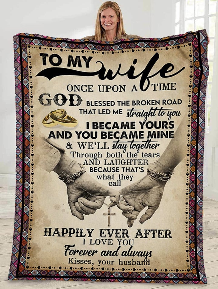 To My Wife - Love You To The Moon And Back - Blanket 131