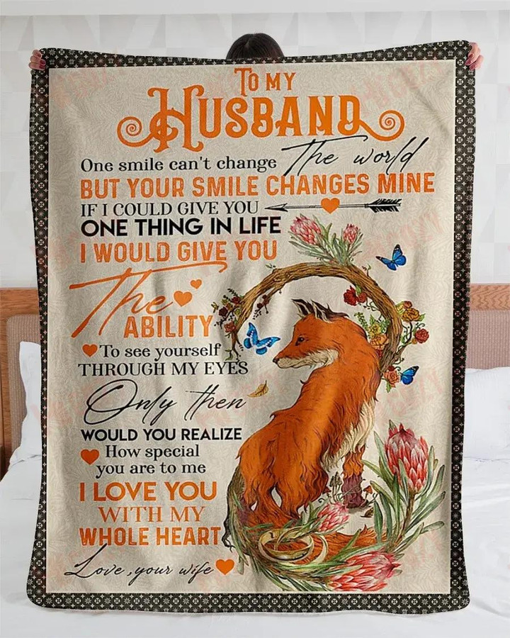Gift For Valentine's Day To My Husband - Special Blanket - TA817