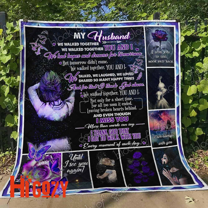 Gift For Valentine's Day My husband fleece blanket gift ideas from wife-MTS226 EDIT