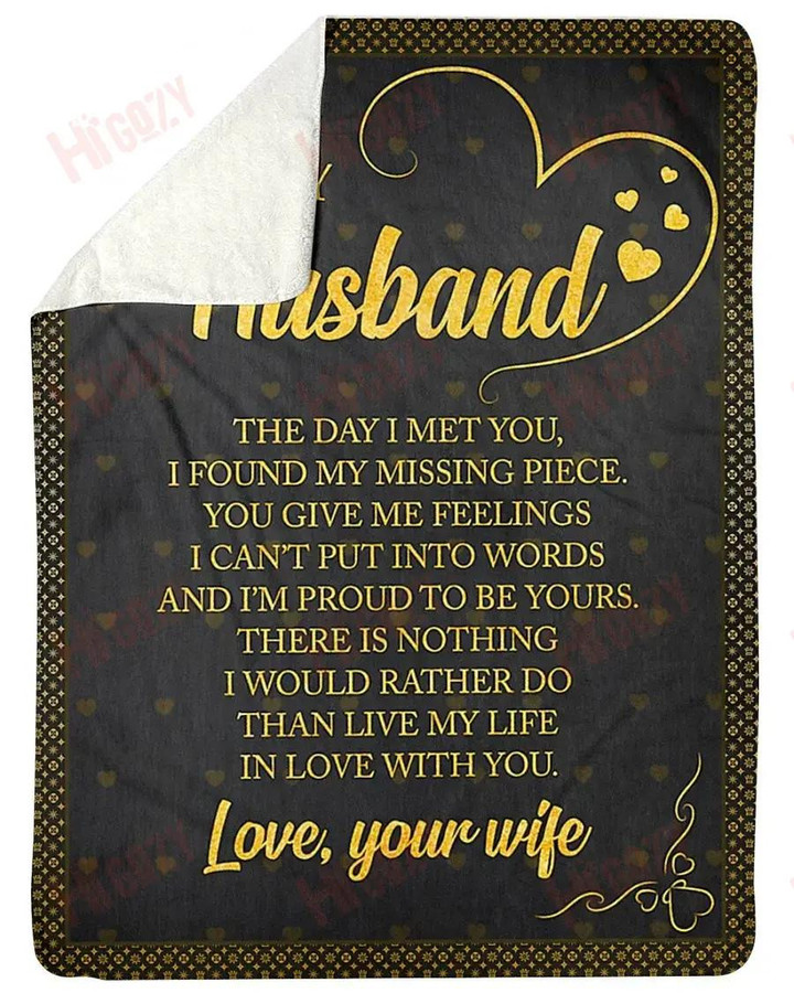 To My Husband - Special Blanket - TA748