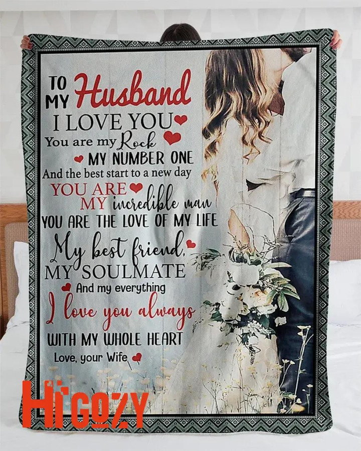 Gift For Valentine's Day To My Husband - Special Blanket - TA795