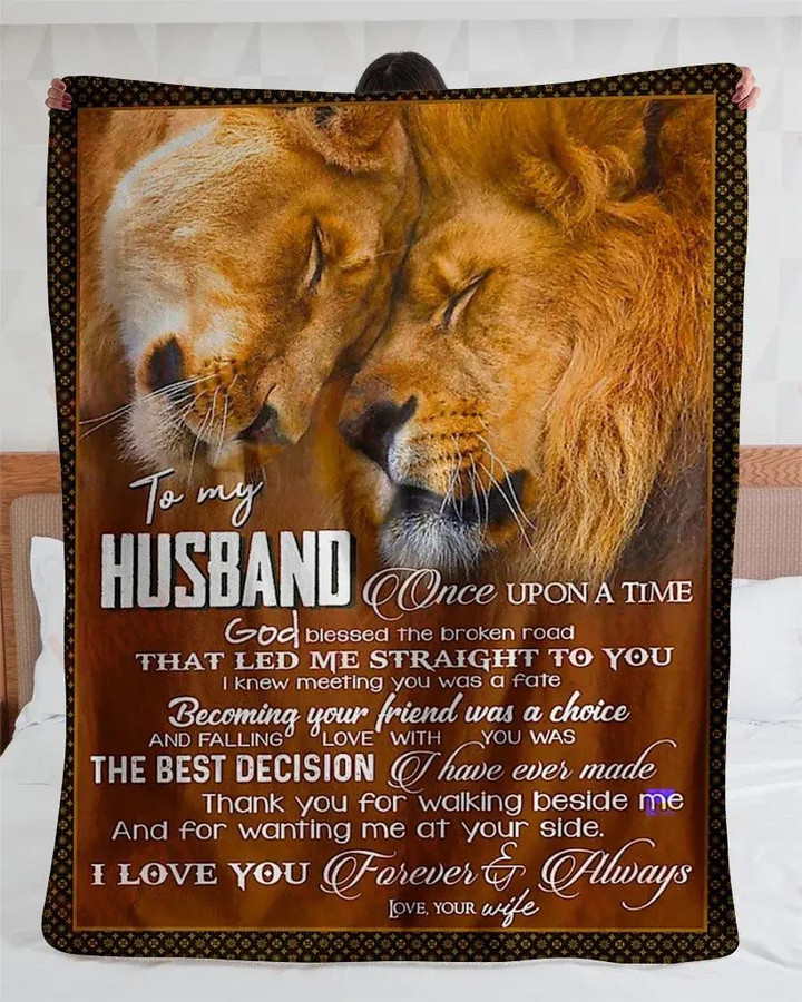 Gift For Valentine's Day To My Husband - Special Blanket - TA869