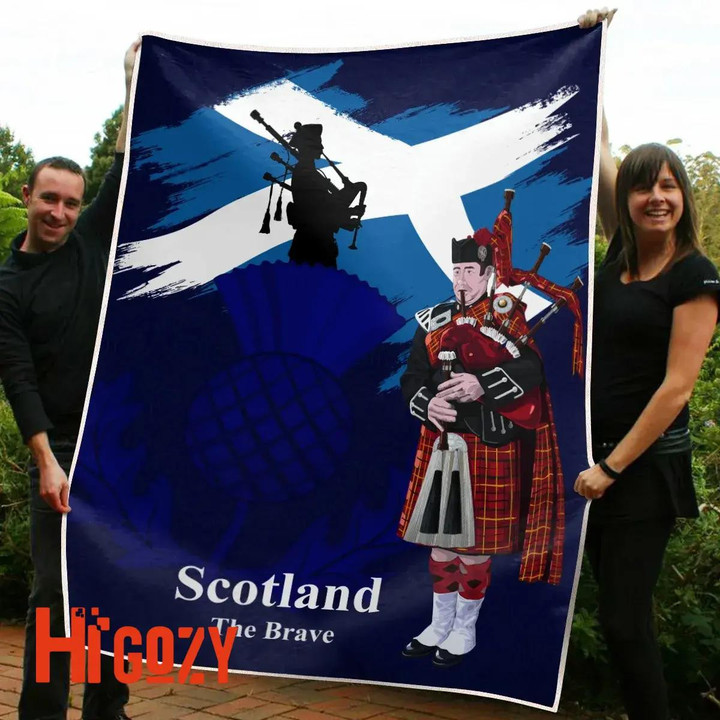Premium Scotland The Brave Blanket