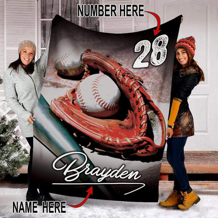 Custom Blanket Baseball Stuff #171219V