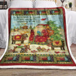 Happy Christmas Animals Gs-Cl-Ld2906 Fleece Blanket