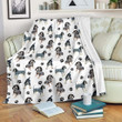 Bluetick Coonhound Paw Blanket Dhc27114740Dd