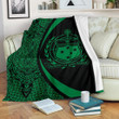 Samoa Circle Style Cl02120942Mdf Sherpa Fleece Blanket