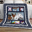 Bull Terriers Clm2612176S Sherpa Fleece Blanket