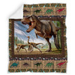 Dinosaur Clm1312164S Sherpa Fleece Blanket