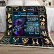 Hunting To My Son I Want You To Believe Deep In Your Heart Cla1712508F Sherpa Fleece Blanket
