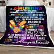 To My Girlfriend Falling In Love With You Was Beyond My Control Cla1712289F Sherpa Fleece Blanket