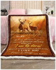 To My Wife - I Love You Forever&Always Fleece Blanket Dhc2711700Vt