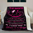 Gift For Nurse - Best Gift For Daughter Fleece Blanket Dhc2711491Vt