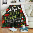 Merry Christmas Clh0211274F Sherpa Fleece Blanket