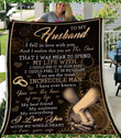 Blanket - To My Husband - Incredible Man