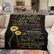 To My Daughter Blanket - Never Forget That I Love You Blanket - Birthday Gift For Daughter