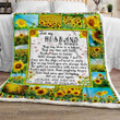 To My Husband In Heaven Cl1809108Mdf Sherpa Fleece Blanket