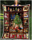 Dogs Christmas Gs-Cl-Dt1810 Sherpa Fleece Blanket