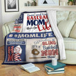 Baseball Mom Clm2711157S Sherpa Fleece Blanket